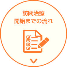 訪問治療開始までの流れ